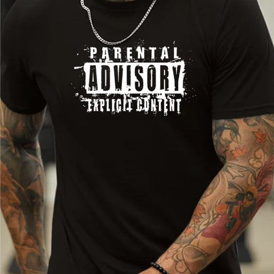 Parental Advisory Graphic Tee – Streetwear T-Shirt