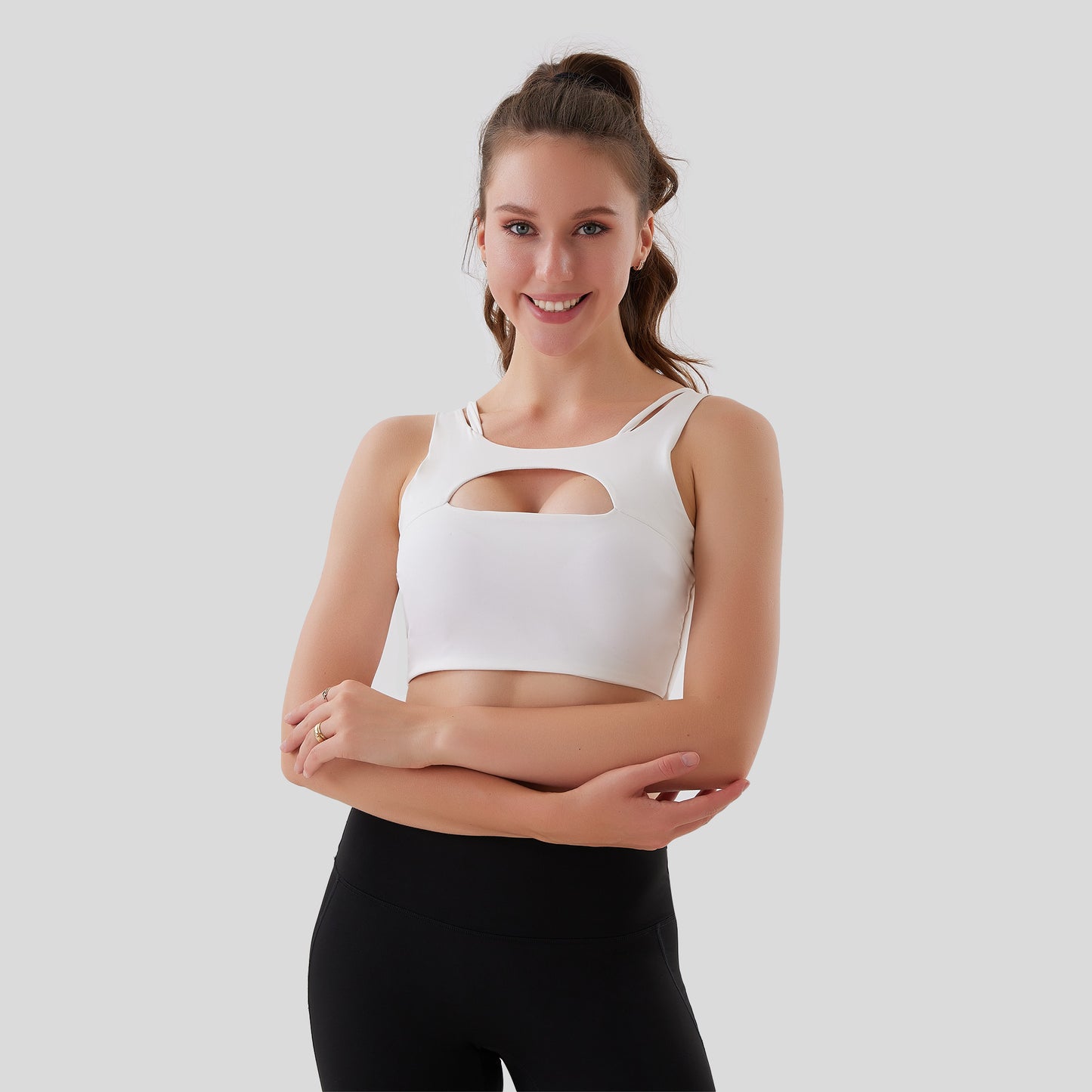 Hollow Out Sports Bra