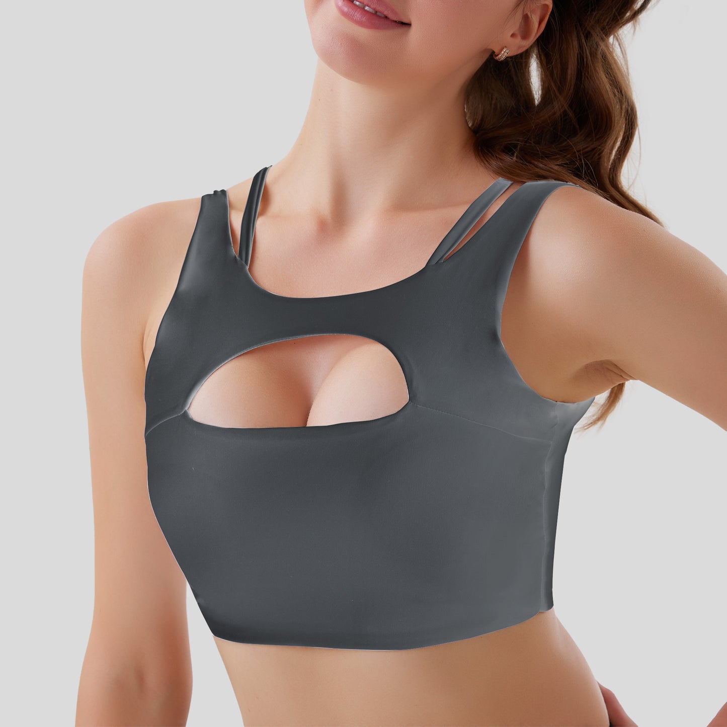 Hollow Out Sports Bra